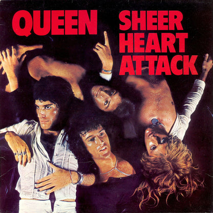 Queen : Sheer Heart Attack (LP, Album, RE, Yel)