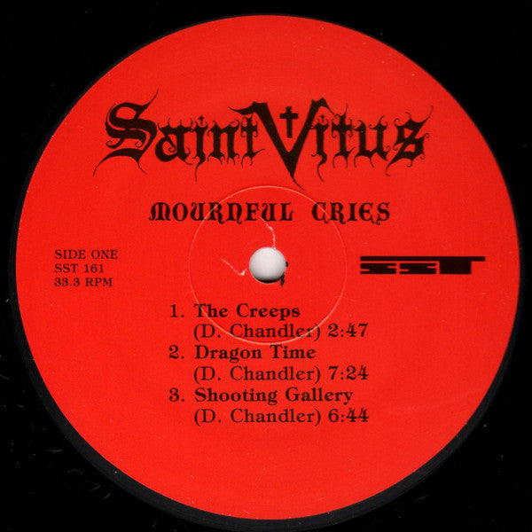 Saint Vitus : Mournful Cries (LP, Album, RE)