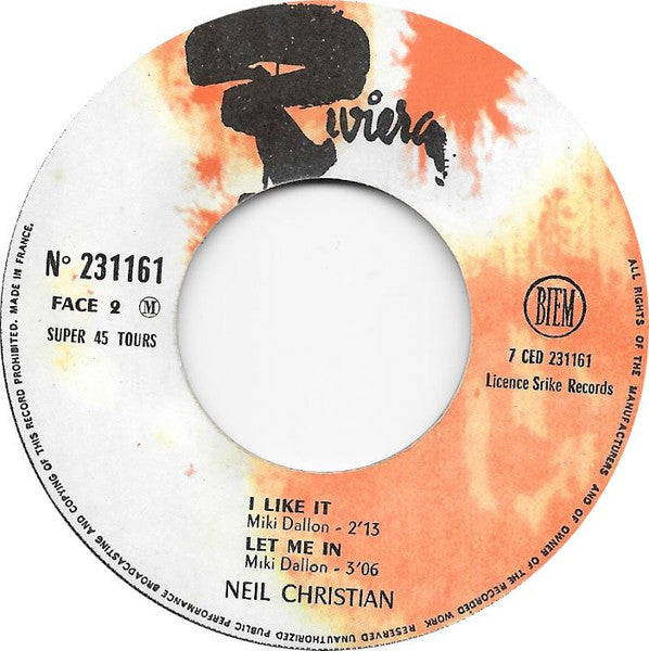 Neil Christian (2) : That's Nice (7", EP)