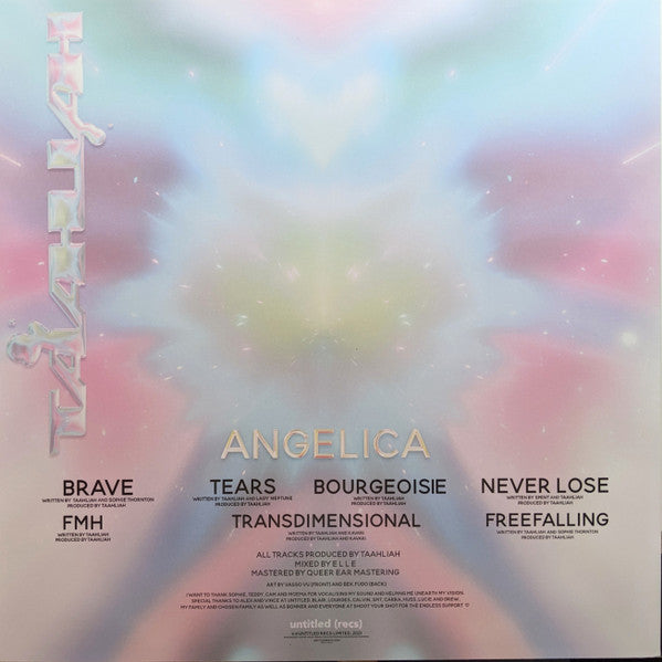 Taahliah : Angelica (12", EP)