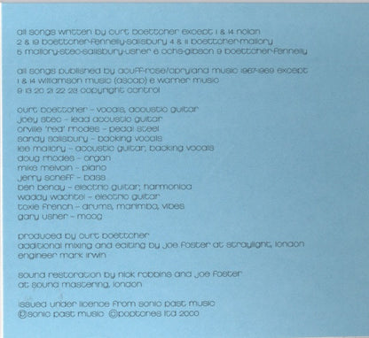 Curt Boettcher : Misty Mirage (CD, Comp)