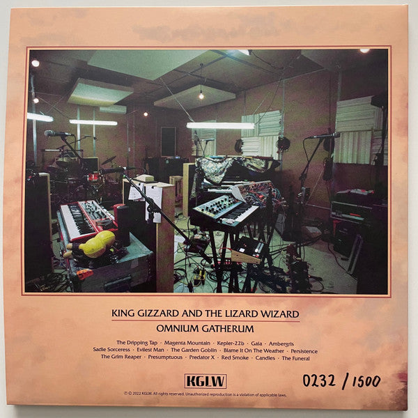 King Gizzard And The Lizard Wizard : Omnium Gatherum (2xLP, Album, Ltd, Num, Red)