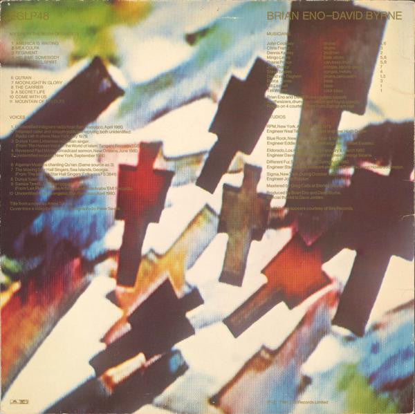 Brian Eno - David Byrne : My Life In The Bush Of Ghosts (LP, Album)