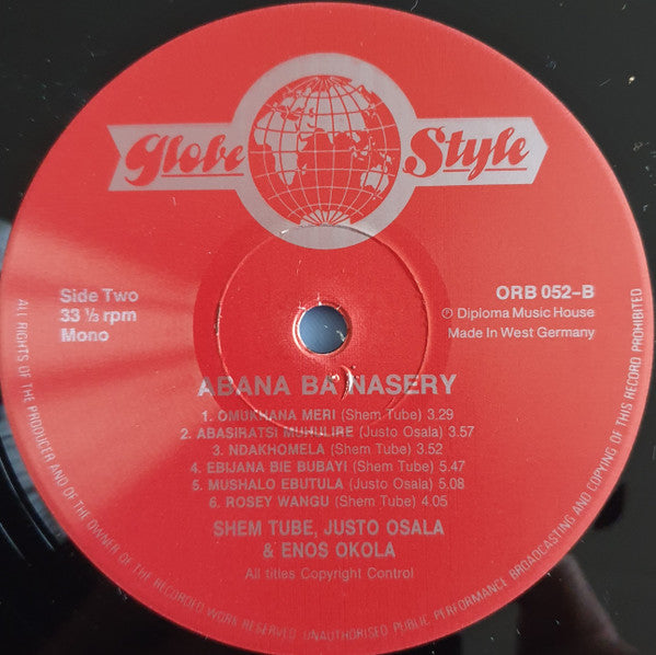 Shem Tube, Justo Osala* & Enos Okola : Abana Ba Nasery (LP, Album, Mono)