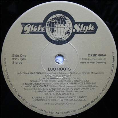 Various : Luo Roots (LP)