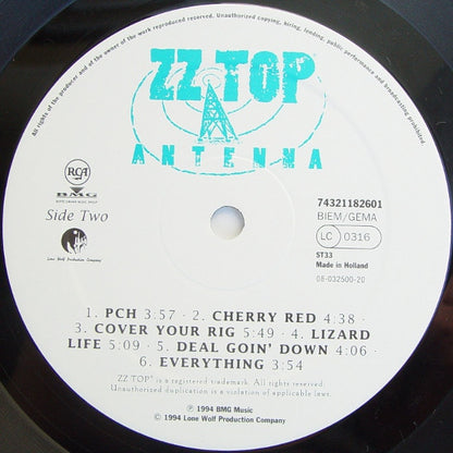 ZZ Top : Antenna (LP, Album)