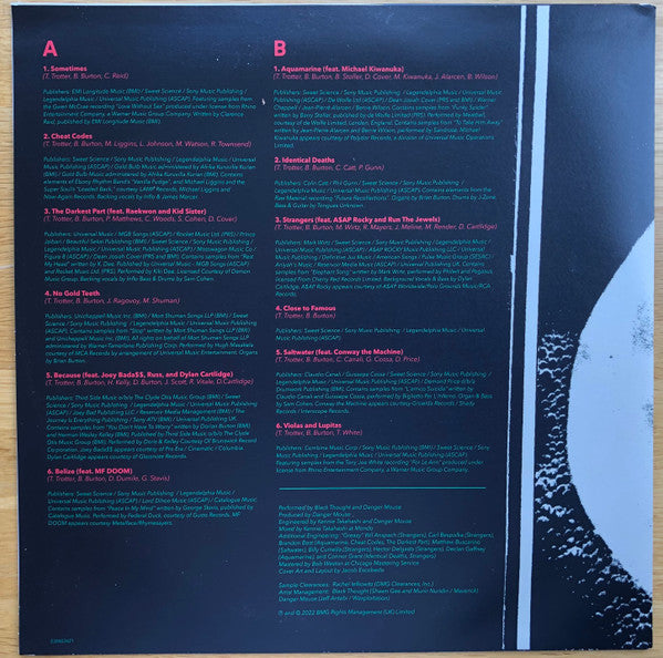 Danger Mouse & Black Thought : Cheat Codes (LP, Album, Red + CD, Album + Ltd)