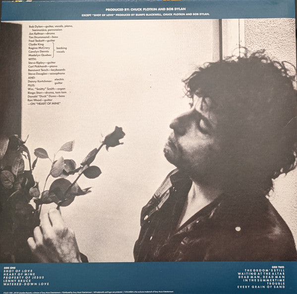 Bob Dylan : Shot Of Love (LP, Album, RE, 180)