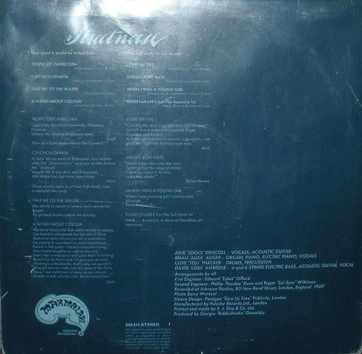 Julie Driscoll, Brian Auger & The Trinity : Streetnoise Volume 1 (LP, Album)
