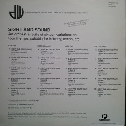 Nick Ingman : Sight And Sound (LP)