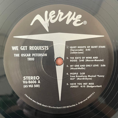 The Oscar Peterson Trio : We Get Requests (LP, Album, RE, 180)