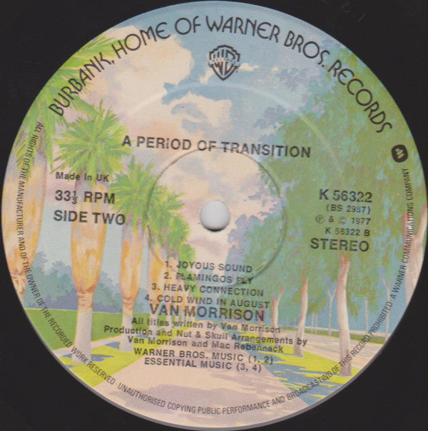 Van Morrison : A Period Of Transition (LP, Album)