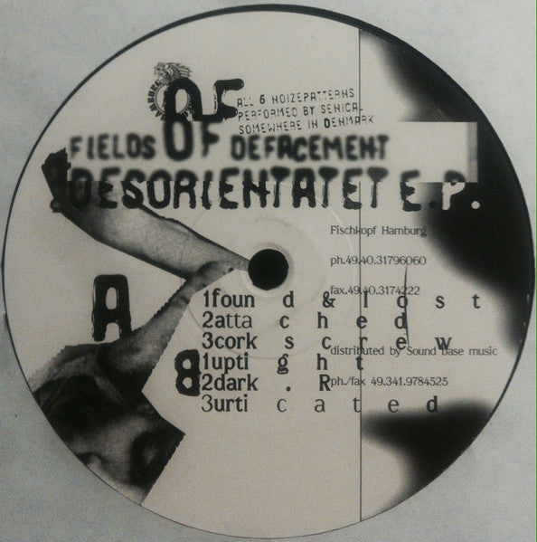 Fields Of Defacement : Desorientatet E.P. (12", EP)