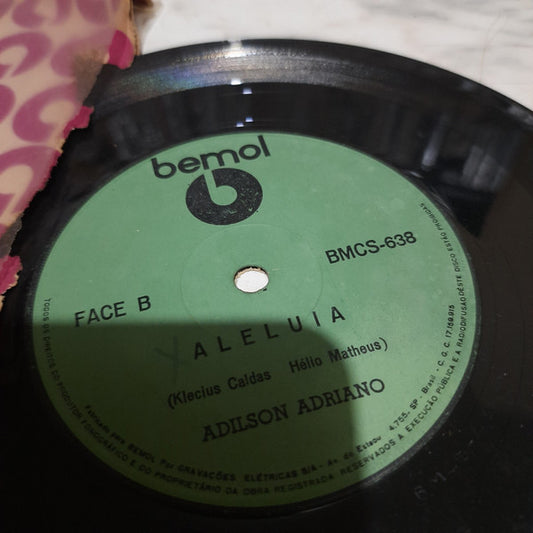 Adilson Adriano : Canta Menina / Aleluia (7", EP)