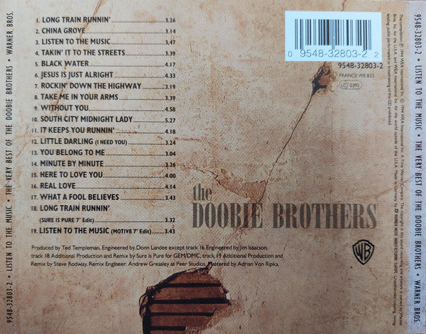 The Doobie Brothers : Listen To The Music · The Very Best Of The Doobie Brothers (CD, Comp, RE, RP)