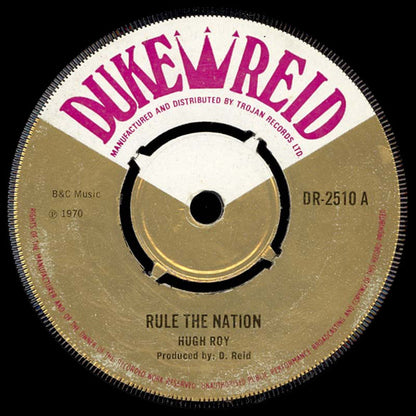 U-Roy / Nora Dean : Rule The Nation / Ay Ay Ay Ay (7", Single)
