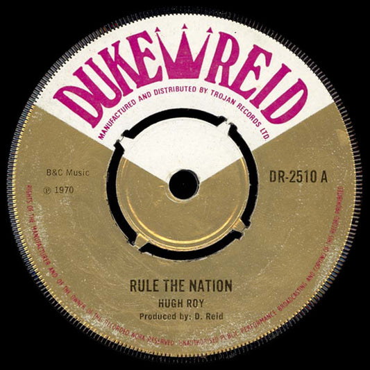 U-Roy / Nora Dean : Rule The Nation / Ay Ay Ay Ay (7", Single)