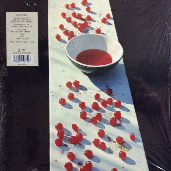 Paul McCartney : McCartney (LP, Album, RE, RM, 180)