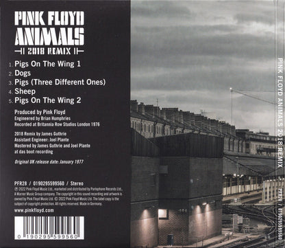 Pink Floyd : Animals (2018 Remix) (CD, Album, RE, RM)