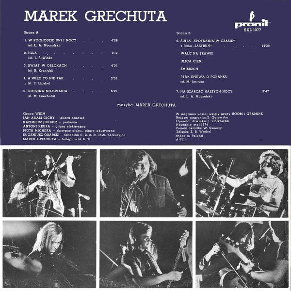 Marek Grechuta : Magia Obłoków (LP, Album)