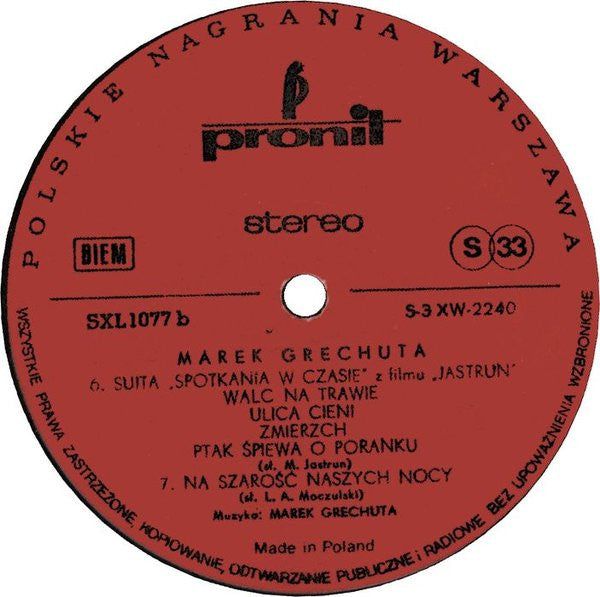 Marek Grechuta : Magia Obłoków (LP, Album)