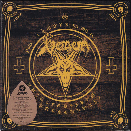 Venom (8) : In Nomine Satanas (CD, Album, RE, RM + CD, Album, RE, RM + CD, Album,)