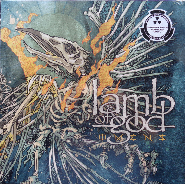 Lamb Of God : Omens (LP, Album, Ltd, Whi)