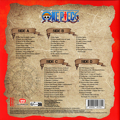 Kouhei Tanaka, Shiro Hamaguchi, Yasunori Iwasaki : One Piece Movies Best Selection (2xLP, Album, Red)