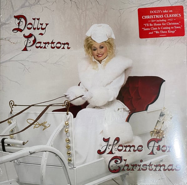 Dolly Parton : Home For Christmas  (LP, Album, RE)