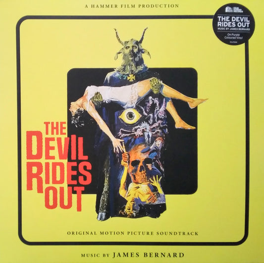James Bernard (2) : The Devil Rides Out - Original Motion Picture Soundtrack (LP, Album, Pur)