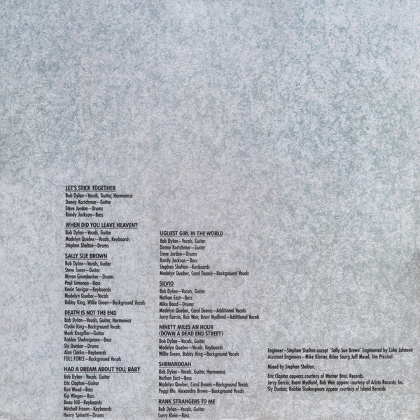 Bob Dylan : Down In The Groove (LP, Album, RE, 180)