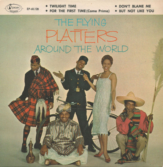 The Platters : The Flying Platters Around The World (7", EP)