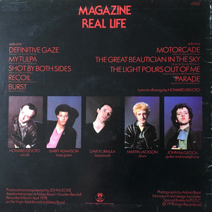 Magazine : Real Life (LP, Album, RP, Gre)