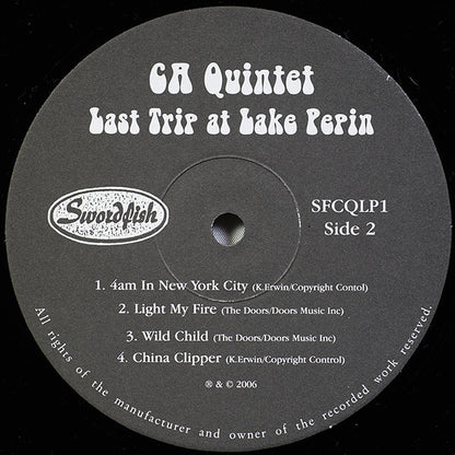 C. A. Quintet : Last Trip At Lake Pepin (LP)