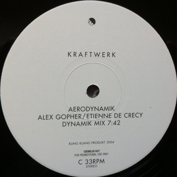 Kraftwerk : Aerodynamik (2x12", Single, Promo)