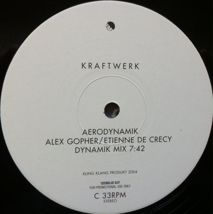 Kraftwerk : Aerodynamik (2x12", Single, Promo)