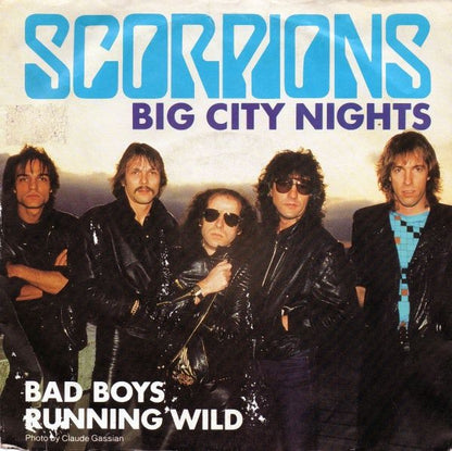 Scorpions : Big City Nights (7", Sil)