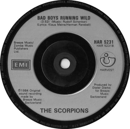 Scorpions : Big City Nights (7", Sil)