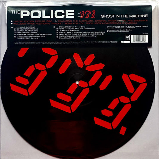 The Police : Ghost In The Machine (LP, Album, Ltd, Pic, RE)