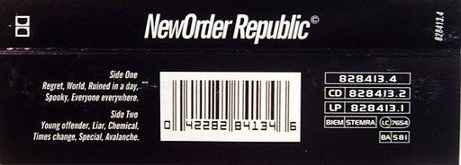 NewOrder* : Republic (Cass, Album)