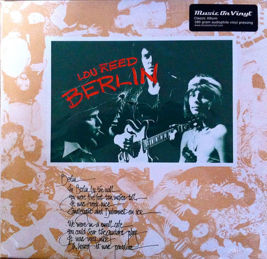 Lou Reed : Berlin (LP, Album, RE, 180)