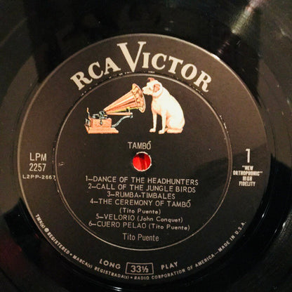 Tito Puente : Tambó (LP, Album, Mono)
