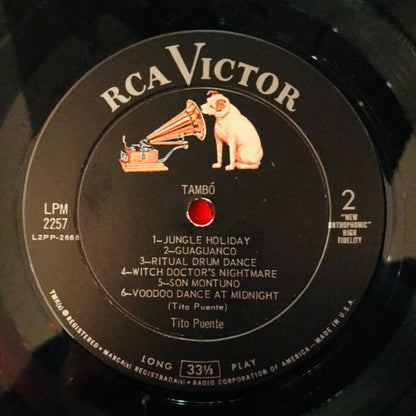 Tito Puente : Tambó (LP, Album, Mono)