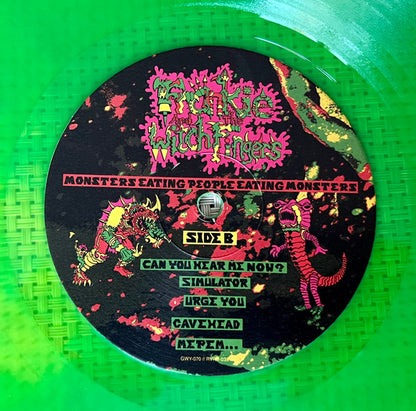 Frankie And The Witch Fingers : Monsters Eating People Eating Monsters... (LP, Album, RP, S/Edition, Cos)