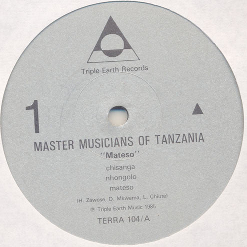 Master Musicians Of Tanzania* : Mateso (LP)