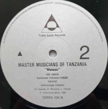 Master Musicians Of Tanzania* : Mateso (LP)