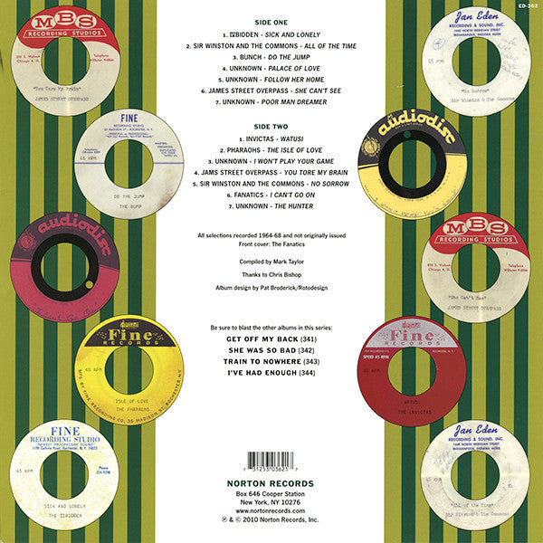 Various : You Tore My Brain! (Unissued Sixties Garage Acetates / Volume Five) (LP, Comp)