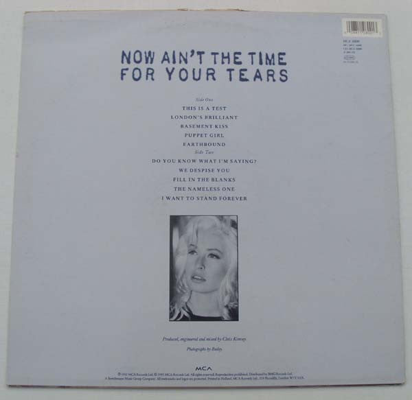 Wendy James : Now Ain't The Time For Your Tears (LP, Album)