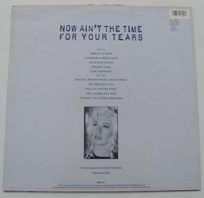Wendy James : Now Ain't The Time For Your Tears (LP, Album)