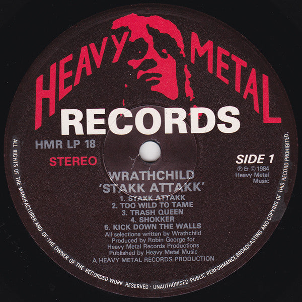 Wrathchild : Stakk Attakk (LP, Album)